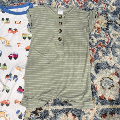 Little Wings Lou Lou Company Baby Preemie - 12m Mixed Size Lot Green Tan *Flawed10