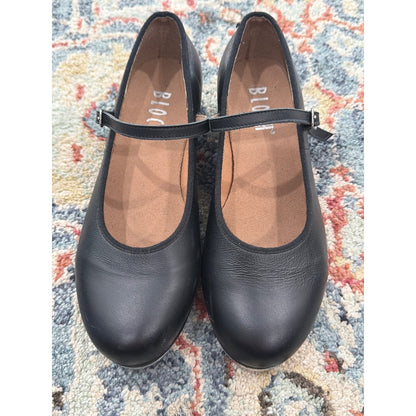 Bloch Tap Shoes Women 6 Black Leather Mary Jane Techno Tap Dance1