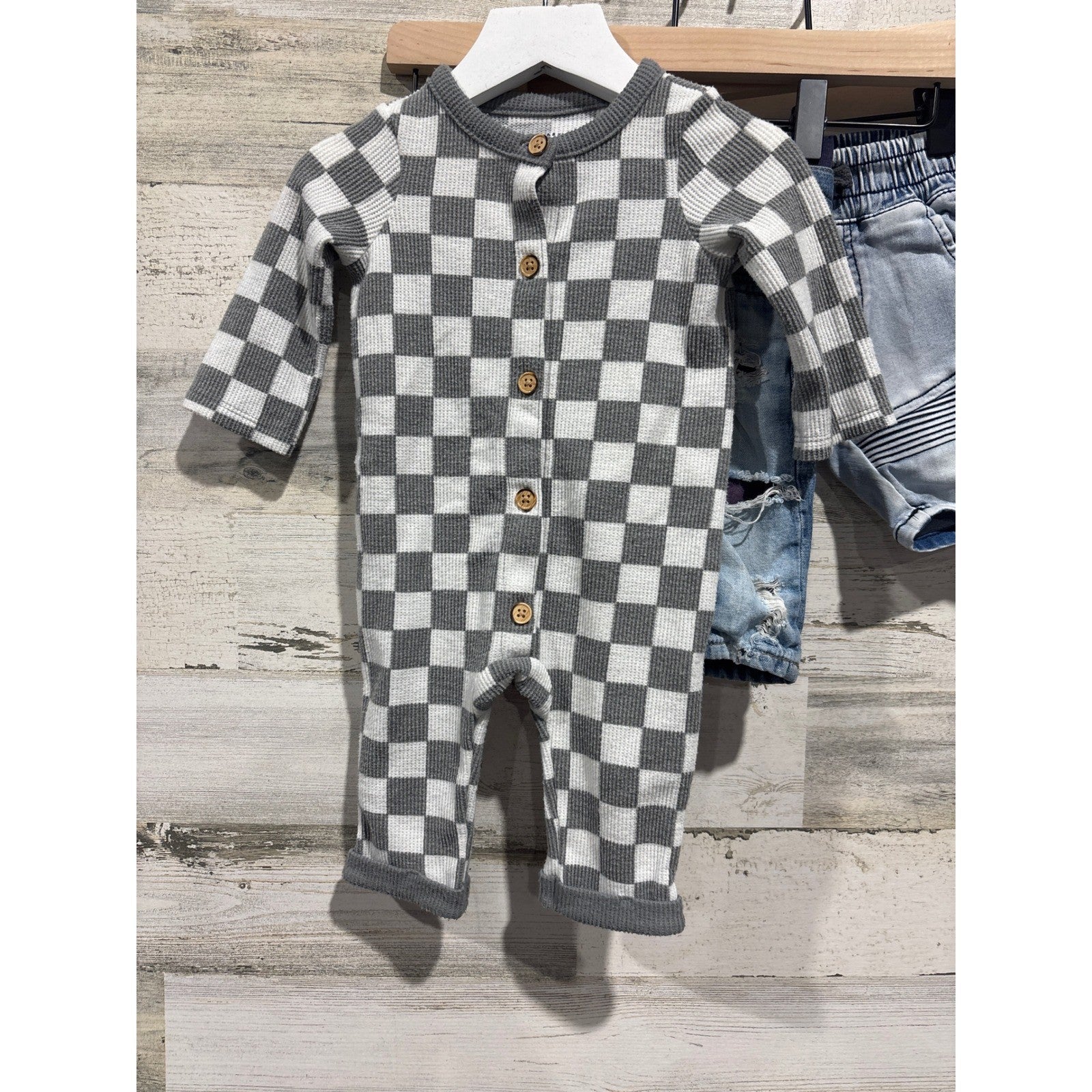 Boys 3-6M Clothing Bundle AC/DC Checkered Rocker Lot Cool5