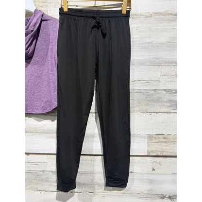 All In Motion Hoodie Real Essentials Joggers Girls M Purple Black Athletic EUC4
