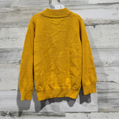RuggedButts Golden Yellow Quarter-Zip Sweater Boys 2T Yellow Cotton Blend NWT5
