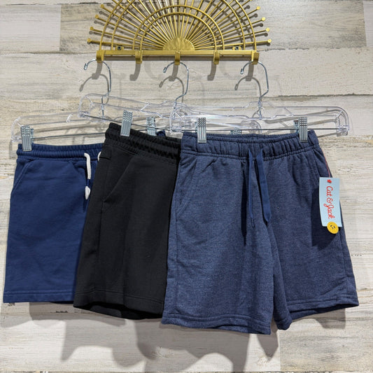 Cat & Jack Art Class Shorts Bundle Boys S 6/7 Blue Black Cotton Blend0
