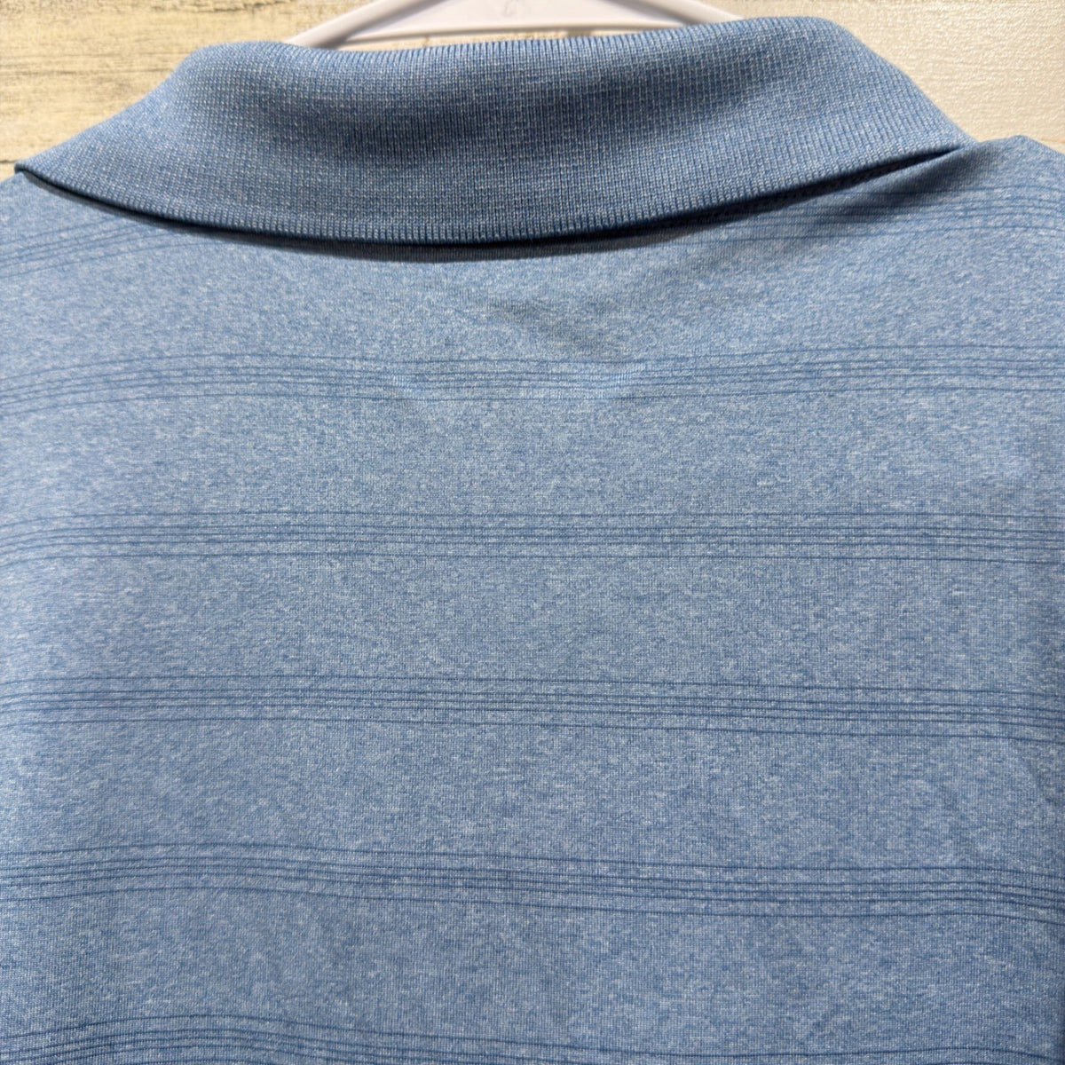 Grand Slam Polo Shirt Men XXL Blue Striped Performance Golf Gorpcore EUC4