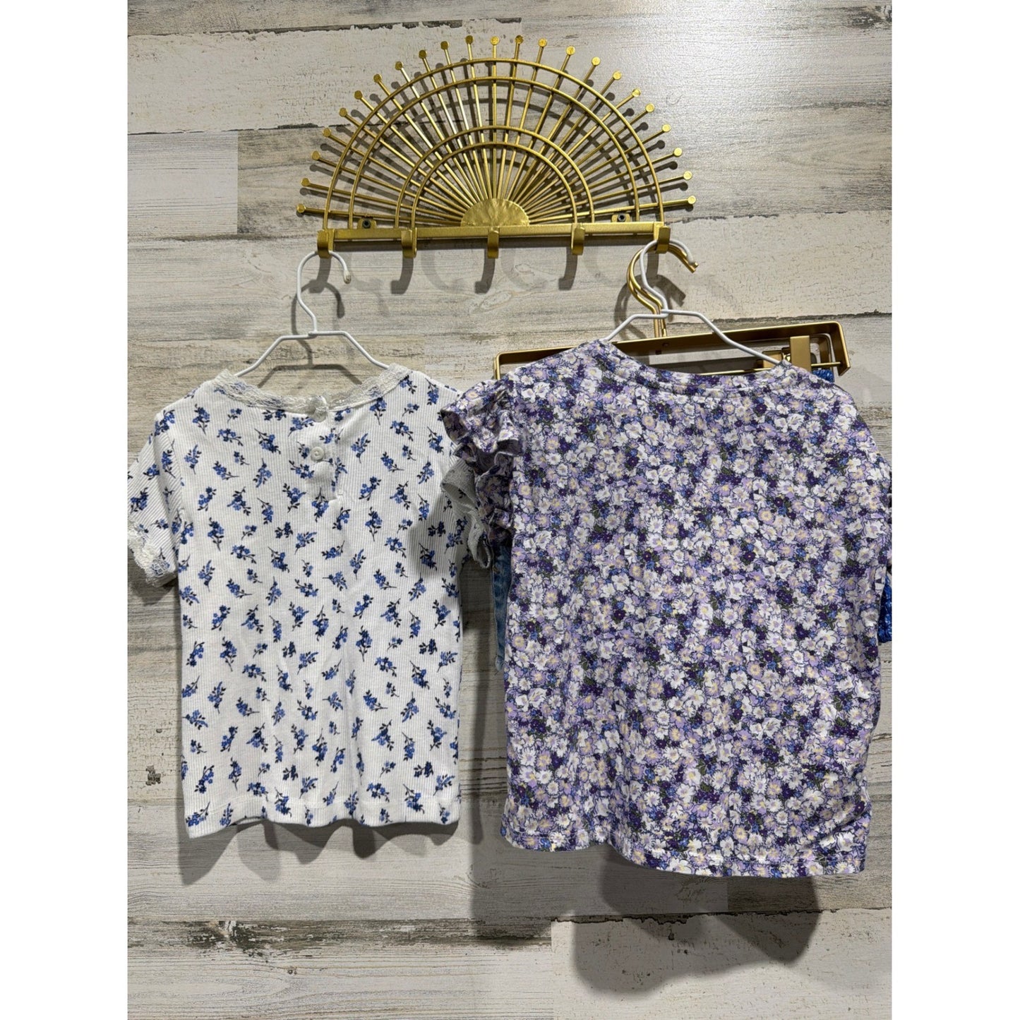 Gap Zara Cat & Jack Girls Size 6 Floral Shorts T-Shirt Bundle EUC6