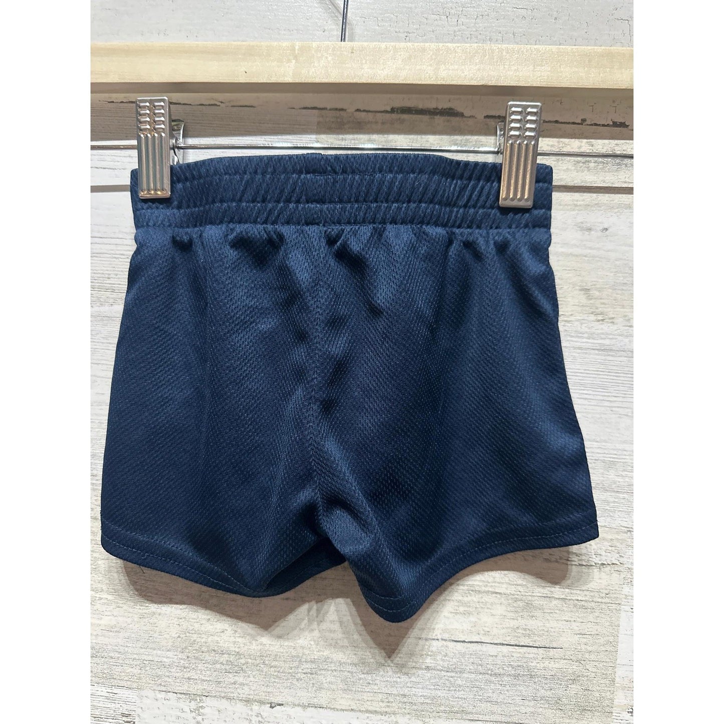 Champion Mesh Shorts Boys 6-9M Navy Blue Athletic Logo EUC1