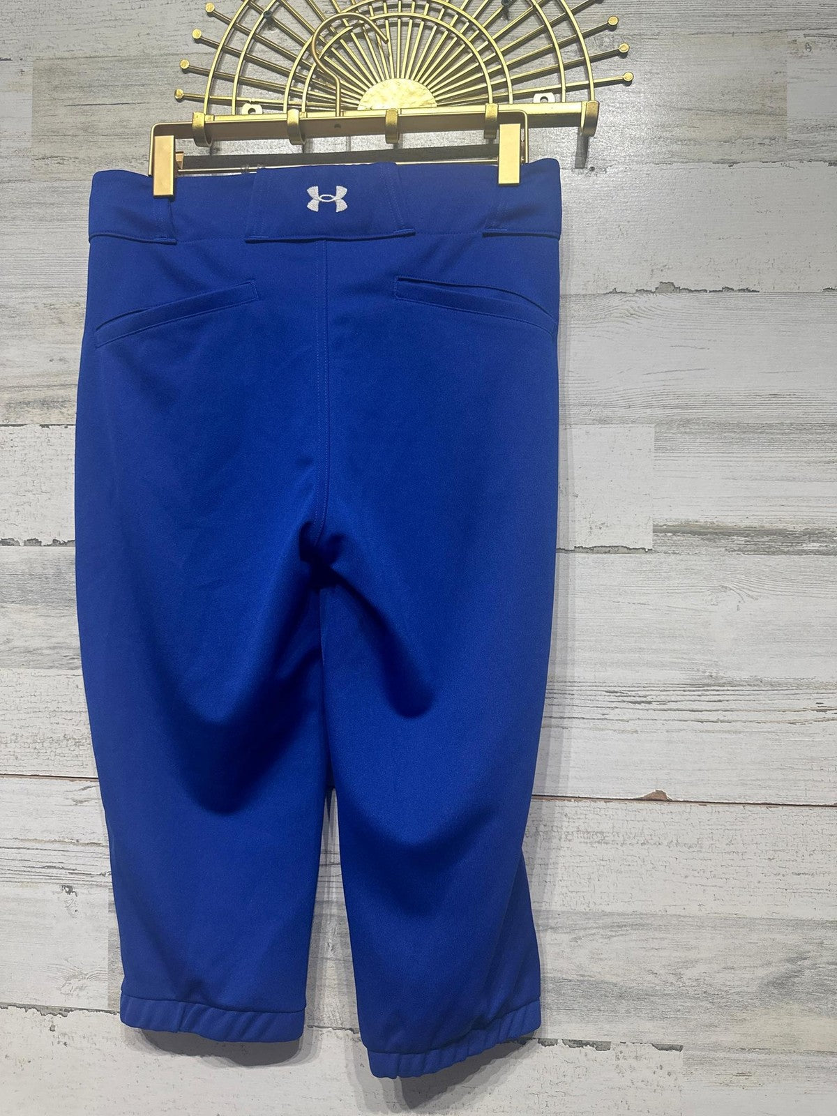 Under Armour Softball Pants Women Small Blue Cropped Knickers EUC1
