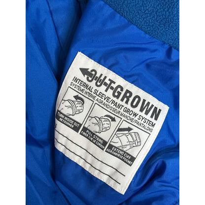 Columbia Snow Bib Boys 14/16 Blue Outgrown Insulated Overalls EUC3