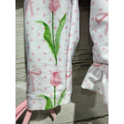 Little Bear Smocks Ruffle Bow One Piece Swimsuit Bundle Girls 3T Flawed*6
