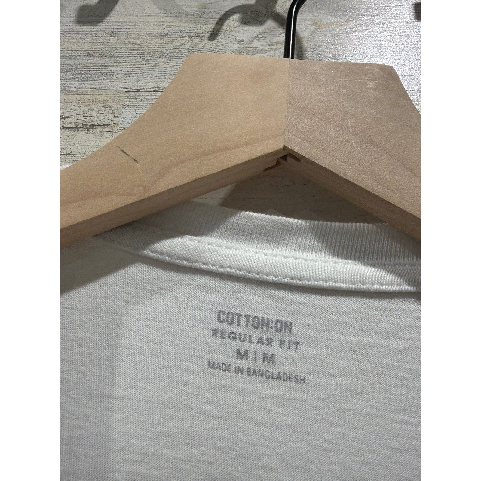 Cotton On Graphic Tee Boxy Women M White California Clubhouse Los Angeles EUC2