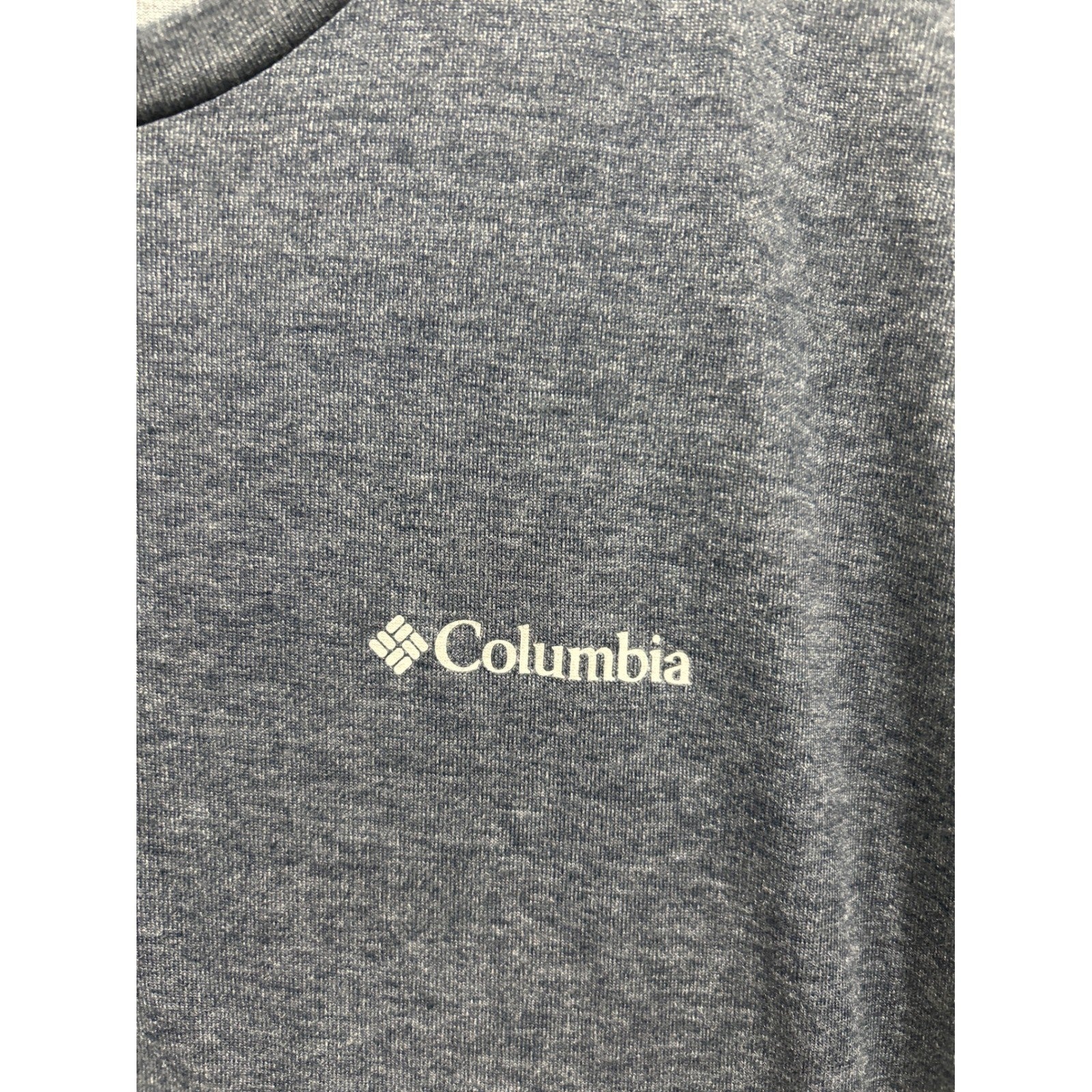 Columbia T-Shirt Mens XLT Blue Omni-Wick Performance Gorpcore EUC2