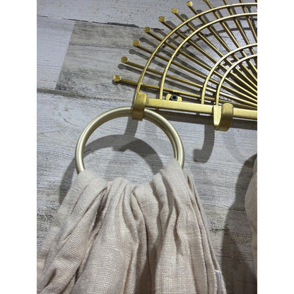 WildBird Ring Sling Baby Carrier Baby Beige Linen Boho Minimalist EUC2