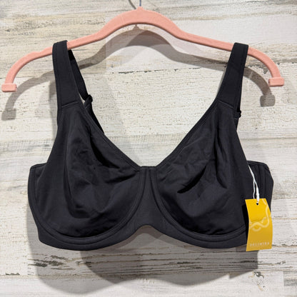DELIMIRA Full Coverage Bra Women 36DD Black Basic Contemporary NWT0