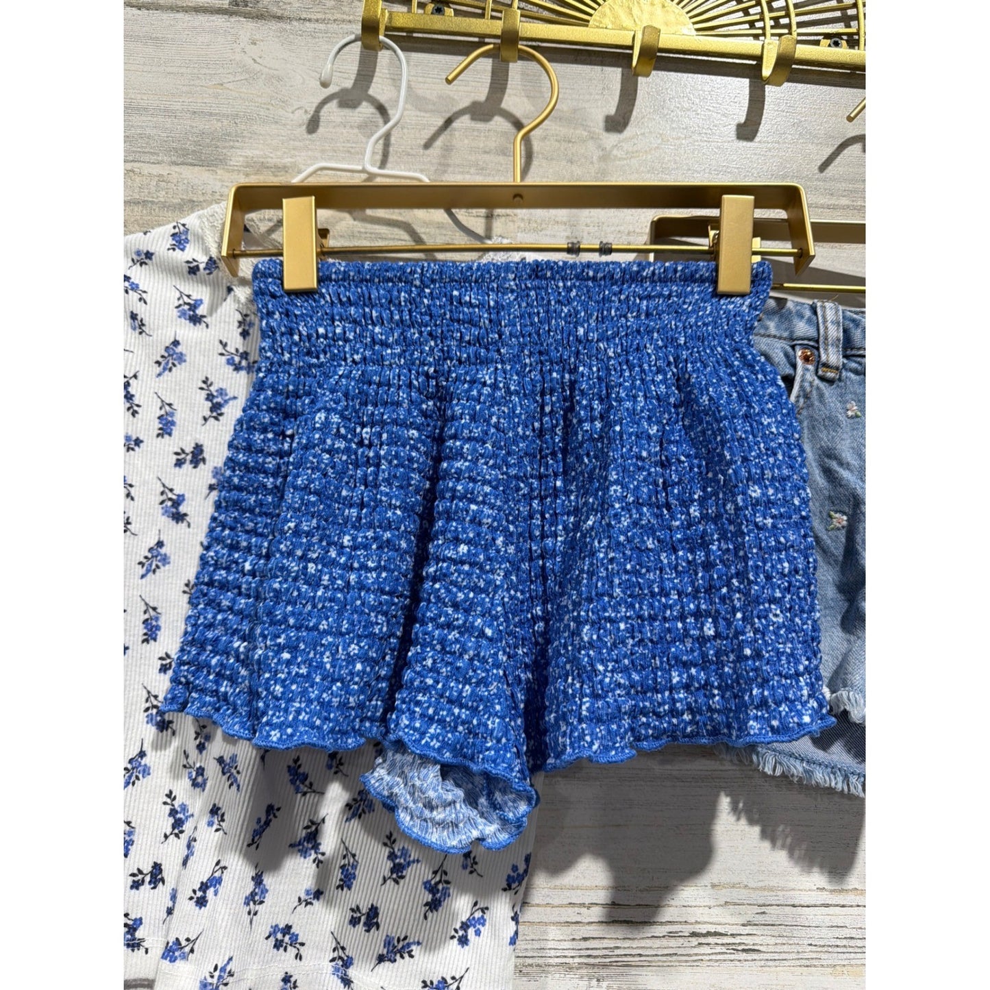 Gap Zara Cat & Jack Girls Size 6 Floral Shorts T-Shirt Bundle EUC3