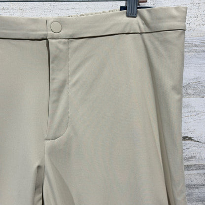 VRST Limitless Slim Taper Pant Men XXL Khaki Sand Stretch Tech NWT7