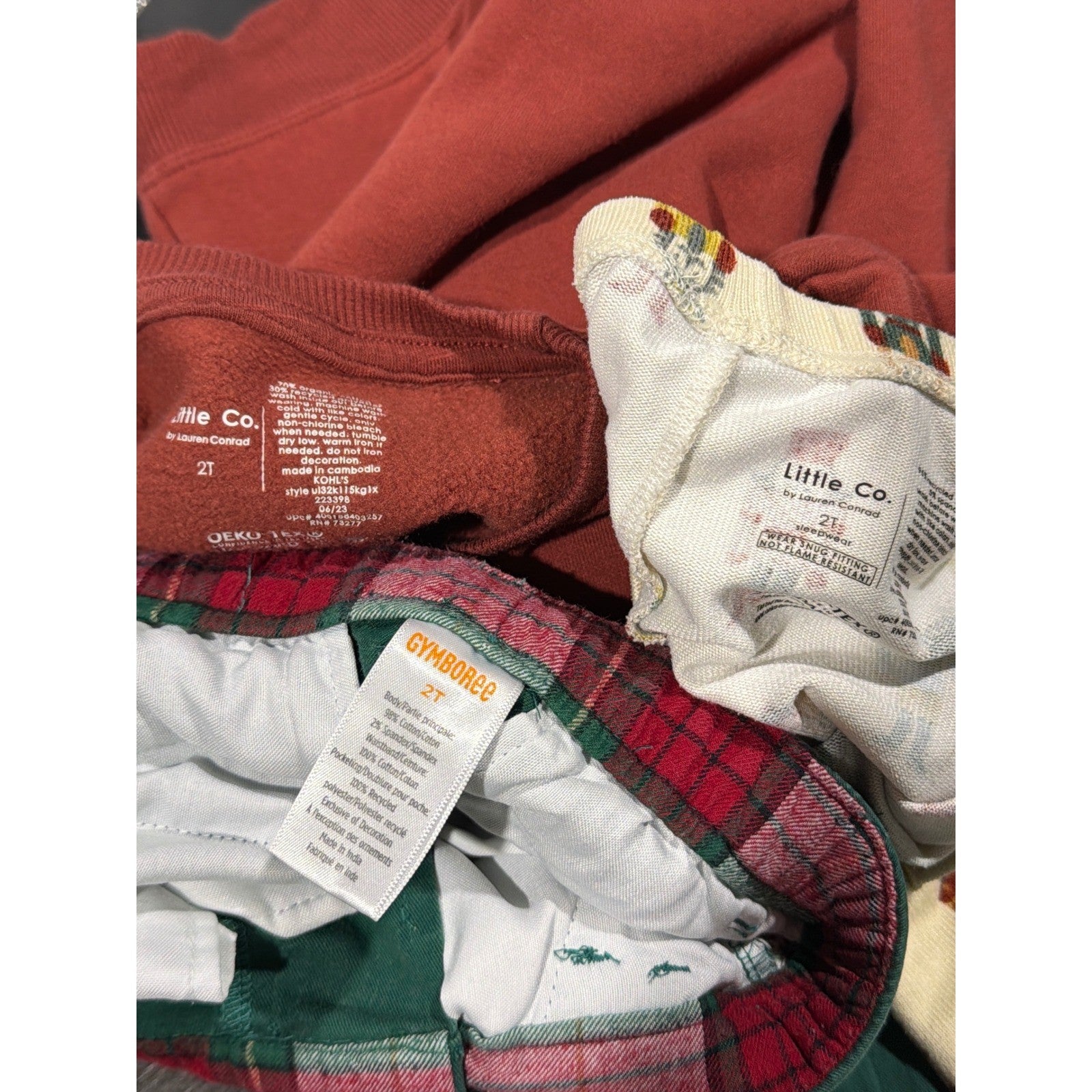 Little Co Gymboree Bundle Boys 2T Red Green Merry Nutcracker Gingerbread Holiday6