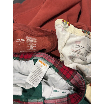 Little Co Gymboree Bundle Boys 2T Red Green Merry Nutcracker Gingerbread Holiday6