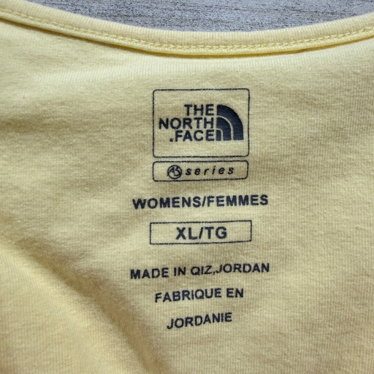 The North Face A5 Series Cami Tank Top Women XL Yellow Cotton Mandala Boho  GUC*2