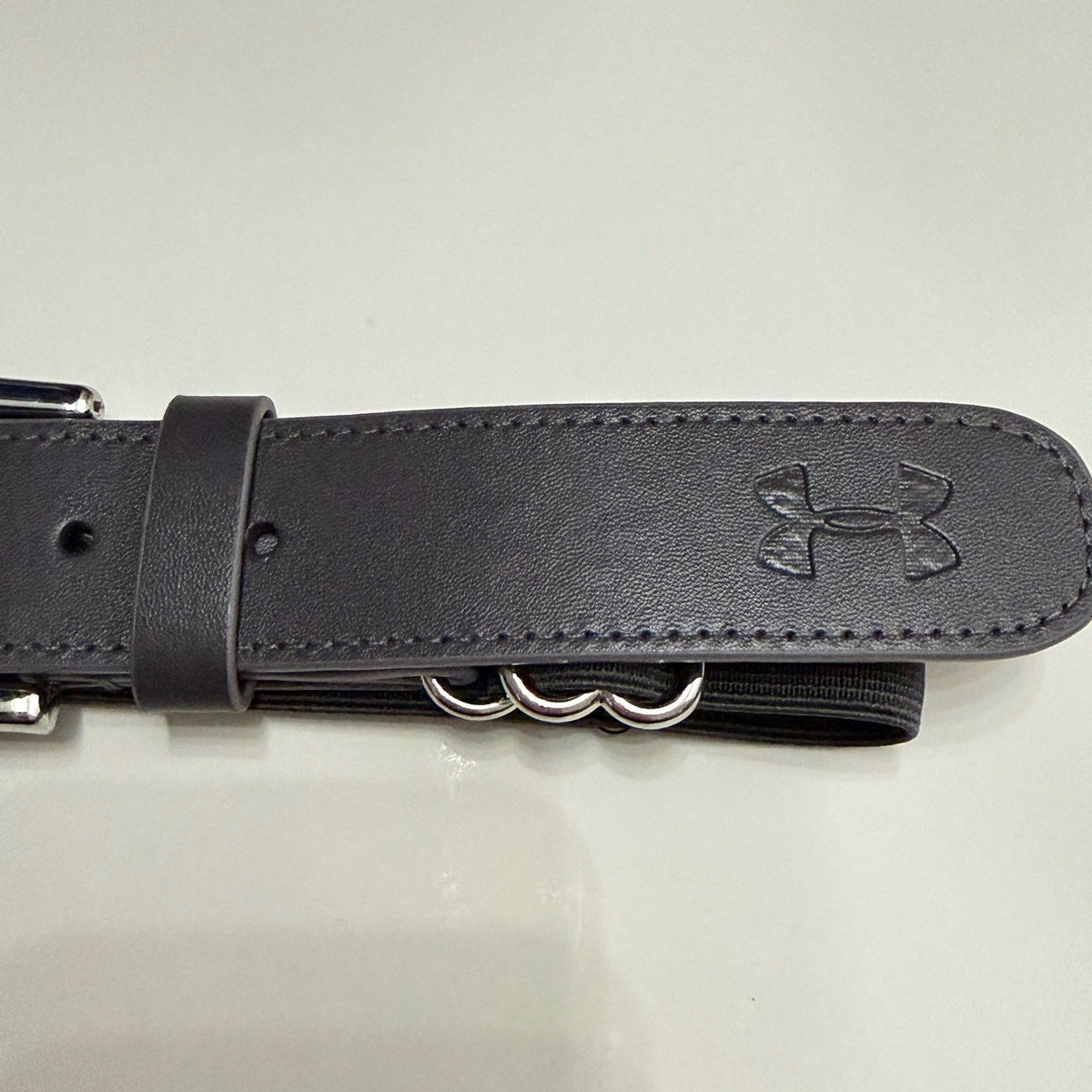 Under Armour Baseball Belt Boys Black Adjustable Elastic Sport NWT2