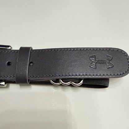 Under Armour Baseball Belt Boys Black Adjustable Elastic Sport NWT2