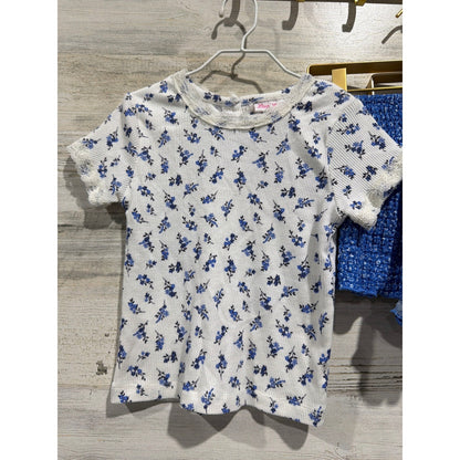 Gap Zara Cat & Jack Girls Size 6 Floral Shorts T-Shirt Bundle EUC2