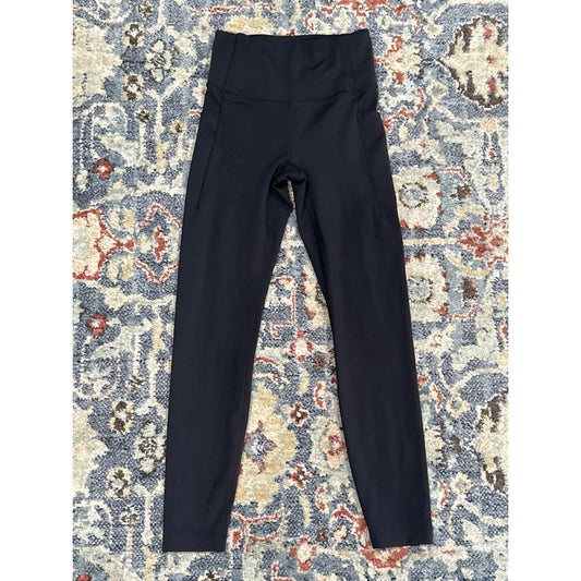 All In Motion Leggings Women XS Black Dynamic Flex High Rise Pockets EUC0