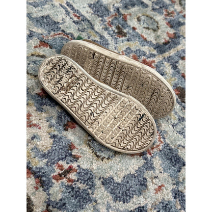 Cat & Jack Slip-On Sneakers Girls 9 Toddler Brown Faux Suede GUC1