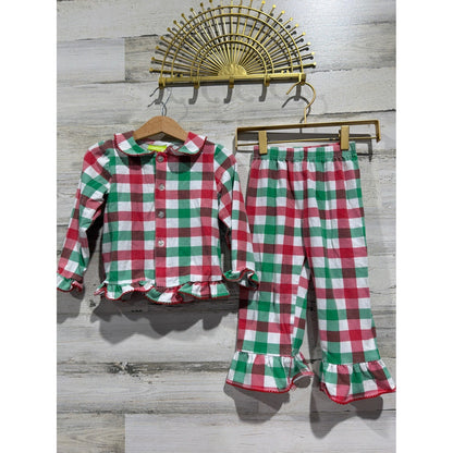 Classic Whimsy Old Navy Baby Gap Holiday Bundle Girls 3T Red Green Plaid4