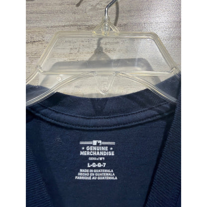 Genuine Merchandise T-Shirt Fits Like 5/6 Boys Navy Houston Astros Baseball2