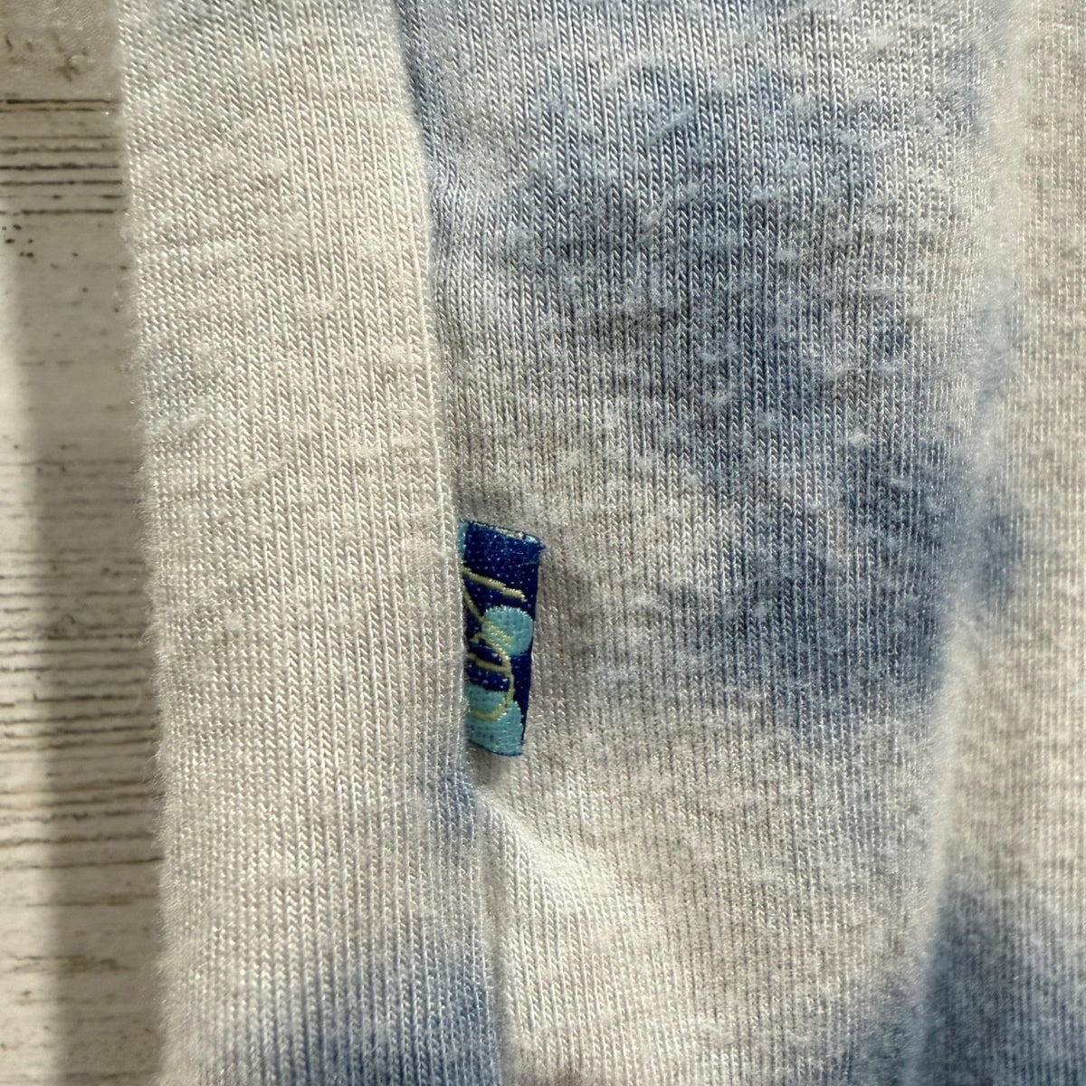 KicKee Pants Pajama Set Lot Boys Size 6 Blue Tie Dye Striped Bamboo GUC*10