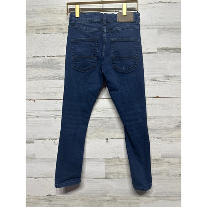 Tommy Hilfiger Skinny Jeans Girls Size 8 Dark Wash Stretch Denim2