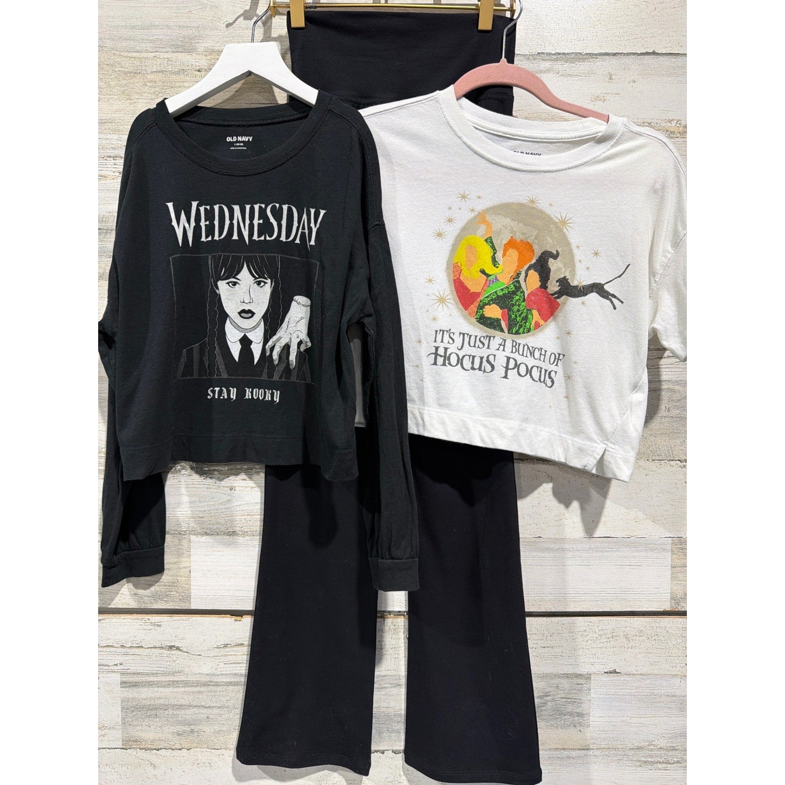 Old Navy Disney Children'sPlace Bundle Girls 10/12 Wednesday Hocus Pocus EUC NWT0