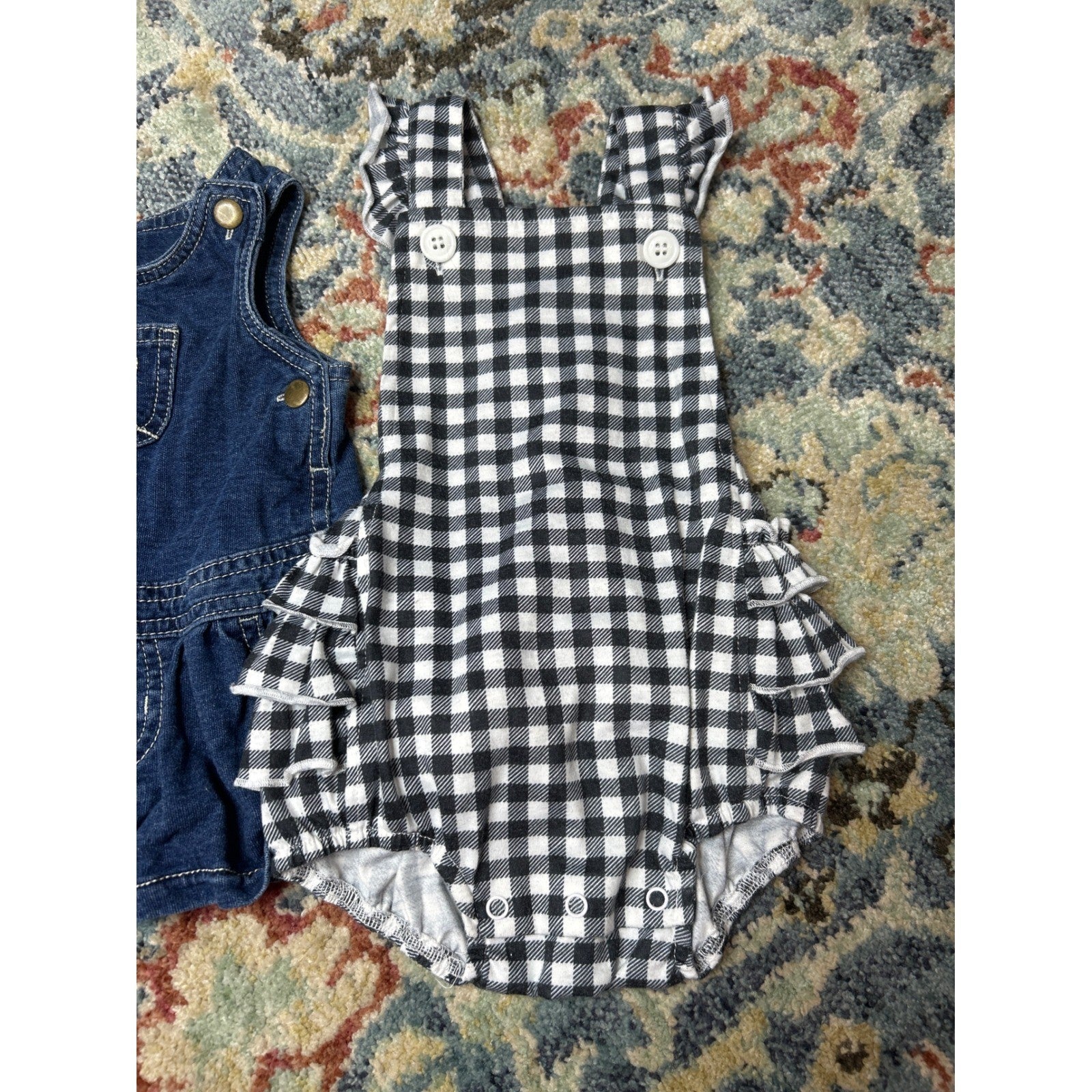 Girls 3-6M Bundle Cotton On Baby Faded Glory Romper Dress Shirt3