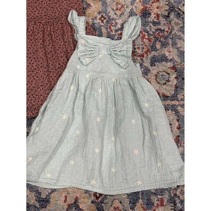 Old Navy Cat & Jack Dresses Girls 4T Purple Green Pink Floral Leopard3