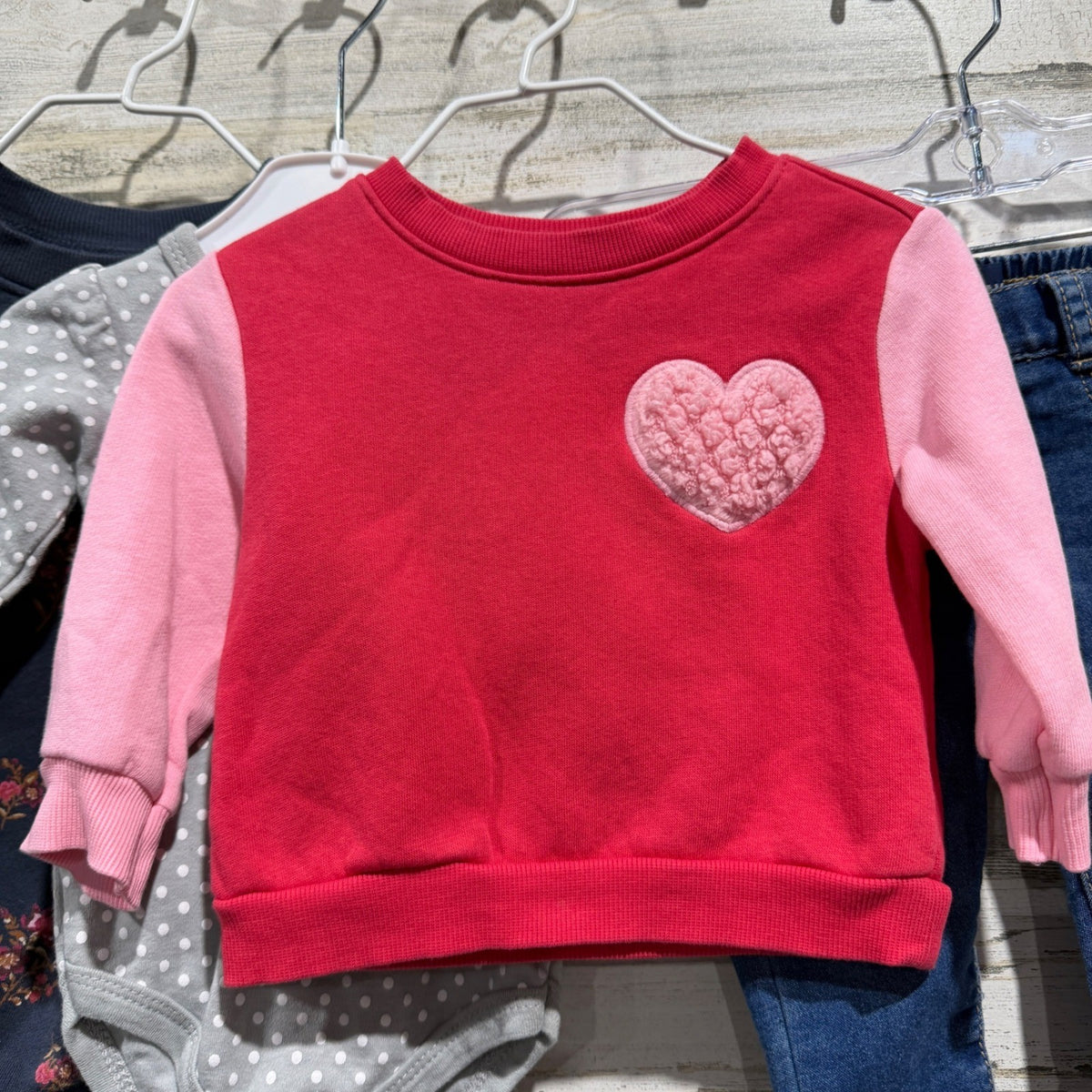 Old Navy HB Baby Clothing Bundle Girls 3-6M Long Sleeve Pants Denim EUC1