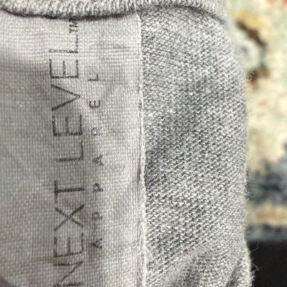 Next Level Inspire Rock T-Shirt Kids Medium Gray Graphic Climbing EUC3