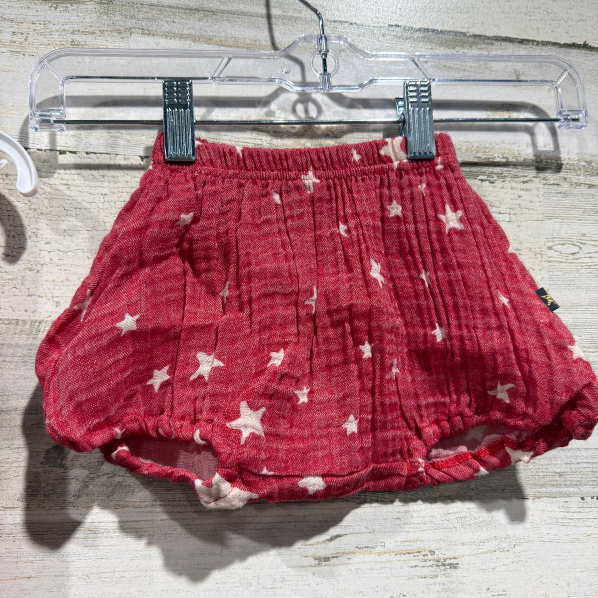 Petite Hailey Star Print Outfit Set Girls 12M Red 100% Cotton Boho NWT5