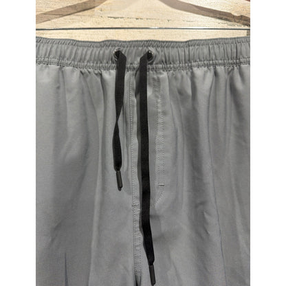 Huk Swim Trunks Men XL Gray Performance Fishing Board Shorts EUC2