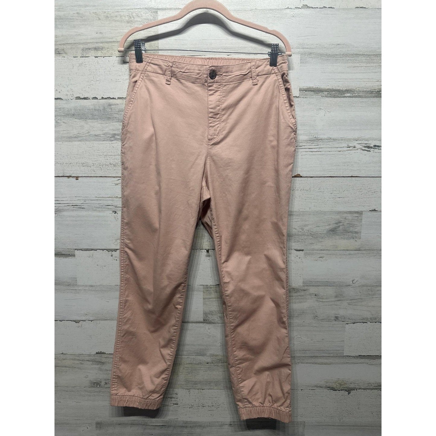 Gap Pants Women Size 10 Peach High Rise Chino Utility Soft Girl EUC0