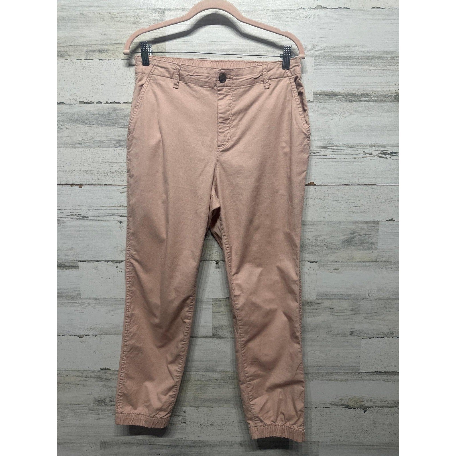 Gap Pants Women Size 10 Peach High Rise Chino Utility Soft Girl EUC0