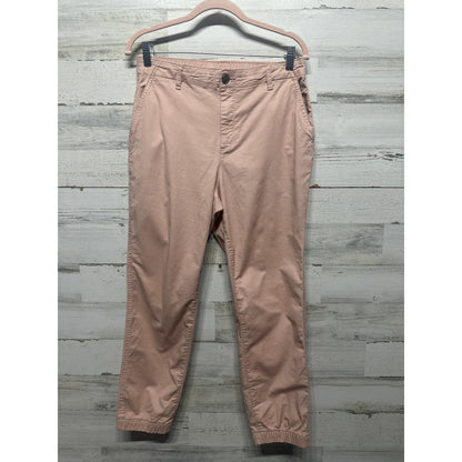 Gap Pants Women Size 10 Peach High Rise Chino Utility Soft Girl EUC0