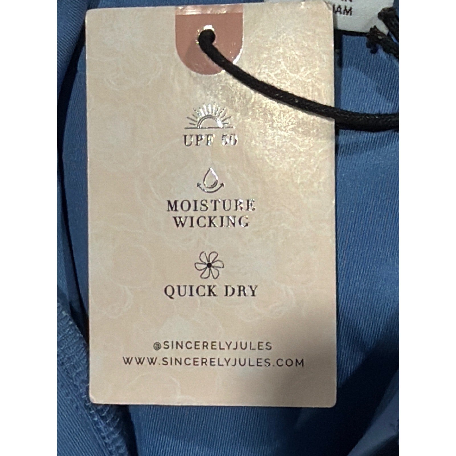 Sincerely Jules Polo Dress Women XS Blue Sleeveless Athletic NWT5