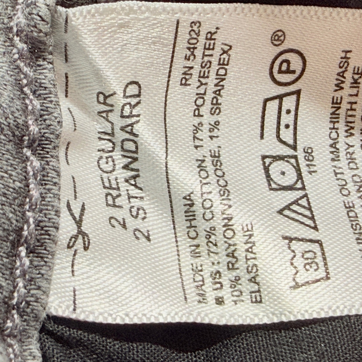 Old Navy Rockstar Skinny Jeans Women 2 Gray Raw Hem Pants5