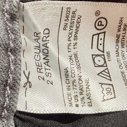 Old Navy Rockstar Skinny Jeans Women 2 Gray Raw Hem Pants5