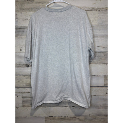 Burlebo Body By Brisket T-Shirt Men XL Gray Graphic BBQ Dad Core Flawed*5