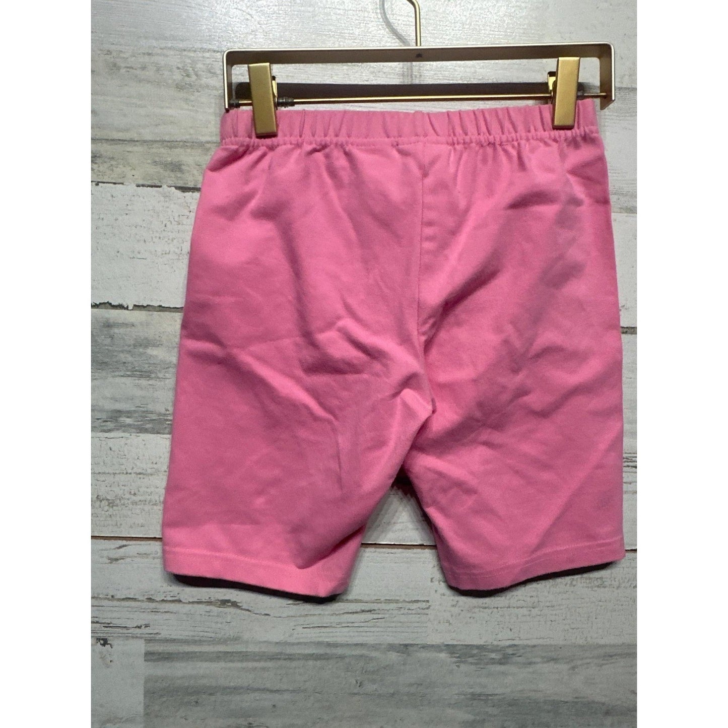 Hanna Andersson Bike Shorts Girls 12 Pink Cotton Stretch Active2