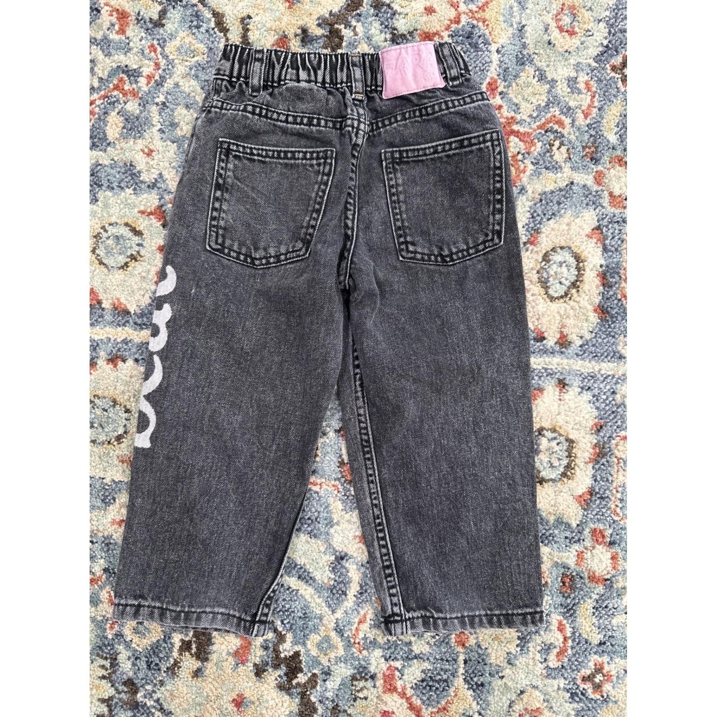 Beetlejuice Zara Milkberry Kids 3T Black Grey Halloween Bundle GUC6