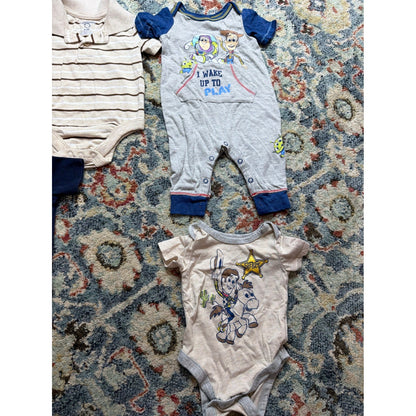 Disney Hurley NFL Boys 0-3M Multi Toy Story Cowboys Bundle4
