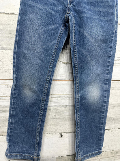 Levi's 511 Slim Jeans Boys 5 Blue Performance Denim Adjustable Waist GUC1