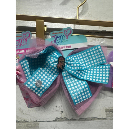 JoJo Siwa Hair Bows Girls OS Multicolor Signature Large 5pc Bundle NWT4