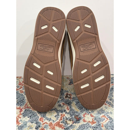 Worldwide Sportsman Bluewater Shoes Men 12 Brown Slip On Nautical7